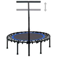 vidaXL Fitness Trampolin mit Griff 102 cm