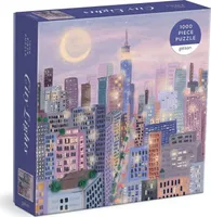 City Lights 1000 Pc Puzzle In einer quadratischen Box