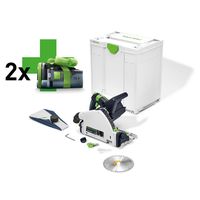 Festool Akku Tauchsäge TSC 55 KEB-Basic inkl. 2 Akku BP 18 Li 5,0 ASI EU 577025