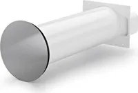 Naber Flow Star GTS 150 F Mauerkasten, weiß/Edelstahl  - Lüftungstechnik