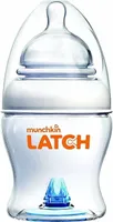 MUNCHKIN LATCH, Babyflasche mit Trinksauger und Anti-Kolik-Ventil, 120ml, ab 0m+