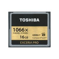 Toshiba THN-C501G0160E6 Toshiba CF-Card EXCERIA PRO 16GB Gold