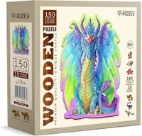 Holzpuzzle Tier Prächtiger Drache 150 Teile