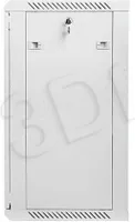 Szafa komunikacyjna, szafa rack Lanberg 19” naścienna 18U, 600x450 do samodzielnego montażu (płaska paczka), szara