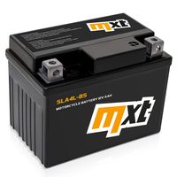 Batterie 12V 5Ah SLA4L-BS Maxtuned Rollerbatterie, wartungsfrei versiegelt vorgeladen ähnlich YTX5L-BS YB4L-B YTX4-BS