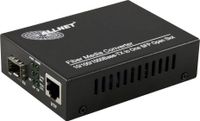 ALLNET ALL-MC104G-SFP1 1000Mbit/s Multi-Modus - Einzelmodus Schwarz Netzwerk Medienkonverter