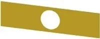 10 Stück Unterlegschild Not-Halt-Pilzdruckt. 3SU1900-0BE31-0AA0