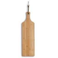 Zeller Schneide-/Servierbrett m. Griff, Bamboo - 57x16x1,2; 25193