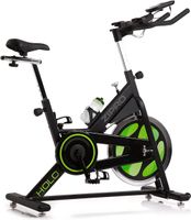 Zipro Holo 2 Heimtrainer | -Fahrrad mit Riemenantrieb | 18 kg Schwungrad | LCD Display & Pulssensoren | Fitness Fahrrad | bis 130 kg |
