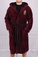 HARRY POTTER Župan/plášť Bradavice, vínová barva, pro muže S-M