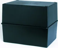 Karteikasten schwarz
