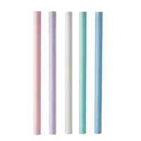 Papstar Bubble Tea Papierstrohhalme Ø 12 mm · 20 cm farbig sortiert 6 x 200 Stück