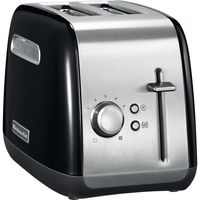 KitchenAid 2 Scheiben Toaster 1100W Toastautomat Brötchen Aufwärmen schwarz