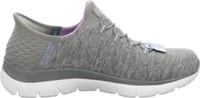 Skechers Slip-On Sneaker DAZZLING HAZE Damen Sneaker Textil Grau Größe: 36