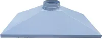 Grillhaube B 150 X T 80 X H 35 cm Rauchabzug 25 cm