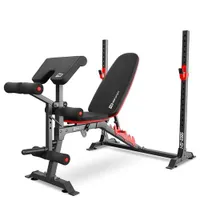 Hop-Sport Cvičebná lavička so stojanmi na cvičenie nôh modlitebník