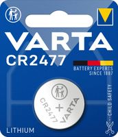 VARTA Lithium Knopfzelle "Electronics" CR2477 3,0 Volt