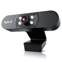 Aplic Webcam - 1920x1080P @ 25 Hz 4 Hilfslichter / Szenelicht– 5P Linse – Mikrofon