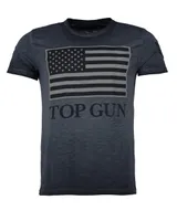 TG20201045 Top T-Shirt blue dusty Gun Herren