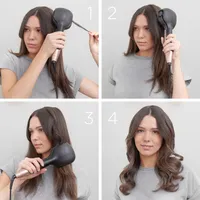BaByliss Wave Secret Air Lockenstab Warm Schwarz 2,5 m