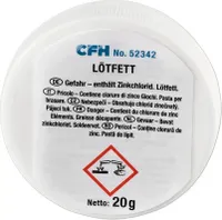 CFH Lötfett 20g Flussmittel zum Weichlöten Kupfer Kupferlegierung Lötarbeiten