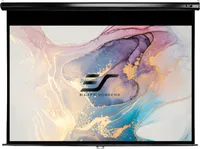 Elite Screens Rollo  16:9  203*114cm Manual         schwarz