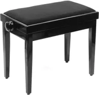 Pianonova SG 801 Drewniany stołek do fortepianu Black