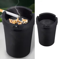 Aschenbecher mit Deckel – Aschenbecher für Zigaretten Raucher, großer  Heimaschenbecher mit tragbarem kleinem Aschenbecher für drinnen und  draußen