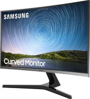 Does Not Apply  Samsung Curved Monitor C27R502FHR, 27 Zoll, Va-Panel, Full Hd-Auflösung, AMD Freesync, Bildwiederholrate 60 Hz, Krümmung 1800R, Reaktionszeit 4 Ms, Dunkel Blau, Grau