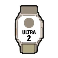 Apple Watch Ultra 2/ GPS/ Cellular/ 49 mm/ Caja de Titanio/ Correa Loop Alpine Verde Oliva L Grande