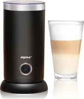 alpina napěňovač mléka elektrický - 230 V/450 W - napěňovač mléka 3v1 - 300 ml - napěňovač studeného a horkého mléka - do 65 °C - vrstva proti připečení - černý