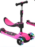 KIDIZ® Roller Kinder Scooter Pro1 Dreiradscooter mit PU LED