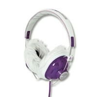 IFROGZ EarPollution ThrowBax, Kopfhörer, Violett, Weiß, 1,2 m, Verkabelt, Ohrumschließend, 5 - 20000 Hz