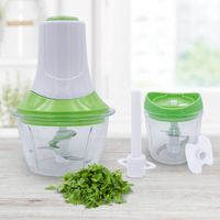 Livington MagiCut | kompakter 6-in-1 Multi-Zerkleinerer | 360ml und 1000ml Fassungsvermögen | schneidet, mischt, hackt, reibt, schlägt & rührt | 300 Watt | 2 Kunststoffbehälter inkl. Deckel | 300 Watt Livington MagiCut | kompakter 6-in-1 Multi-Zerkleinerer | 360ml und 1000ml Fassungsvermögen | schneidet, mischt, hackt, reibt, schlägt & rührt | 300 Watt | 2 Kunststoffbehälter inkl. Deckel | 300 Watt