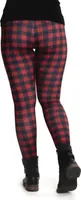 cosey - Business Line Leggings (Einheitsgröße) - Design Holzfäller rot