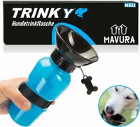 TRINKY Hundetrinkflasche Hunde Wasserflasche Trinknapf Wassernapf