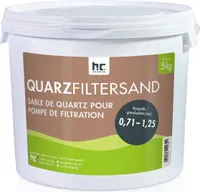 1x5 kg Premium Quarzsand für Pool Sandfilteranlagen 0,71 - 1,25 mm Filtersand