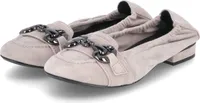 Kaerlek Damen Ballerinas Beige Rauleder Größe: 40