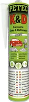 K+D Karosserie Kleb- Dichtmasse, weiss, 310ml