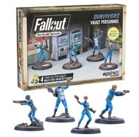 Fallout: Wasteland Warfare - Survivors: Vault Personnel - Englisch