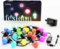 Wróżki LED Twinkly TWF020STP-BEU Czarny Kolor G Nowoczesny