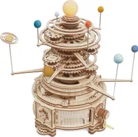 RoboTime 3D drevené mechanické puzzle Planetárium