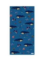 Mikrofaser Strandhandtuch mit Meerestieren - Ocean
