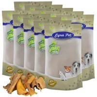 10 kg Lyra Pet® Rinderkopfhaut Abschnitte 4 - 8 cm