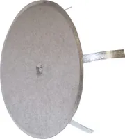 Kaminlochdeckel KaminoFlam verzinkt Ø 180mm