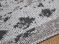 Flachgewebter Teppich Vintage Grau 80 x 150 cm