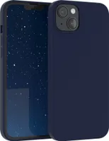 EAZY CASE Silikonhülle für Apple iPhone 14 Plus Silikon Backcover Schutz in Blau