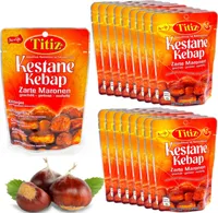 18x125g Titiz geschälte Maronen geröstet Essfertig Esskestanien Zarte Maronen