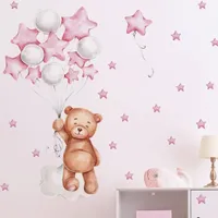 Samolepka na stenu/Tapeta Bear KP34611