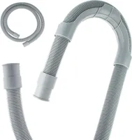 tecuro Spiral Ablaufschlauch 3,50 m x Ø 19/21 mm, knickfest, mit Schlauchhalter